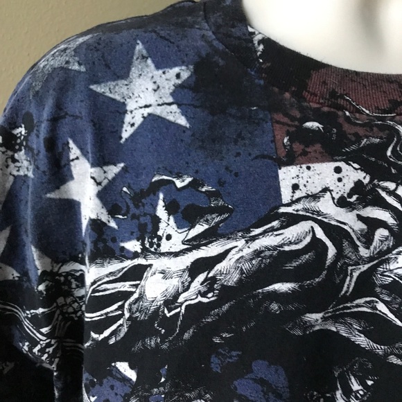 Alstyle MIAMI INK Motorcycle Skeleton T-Shirts - Picture 6 of 6